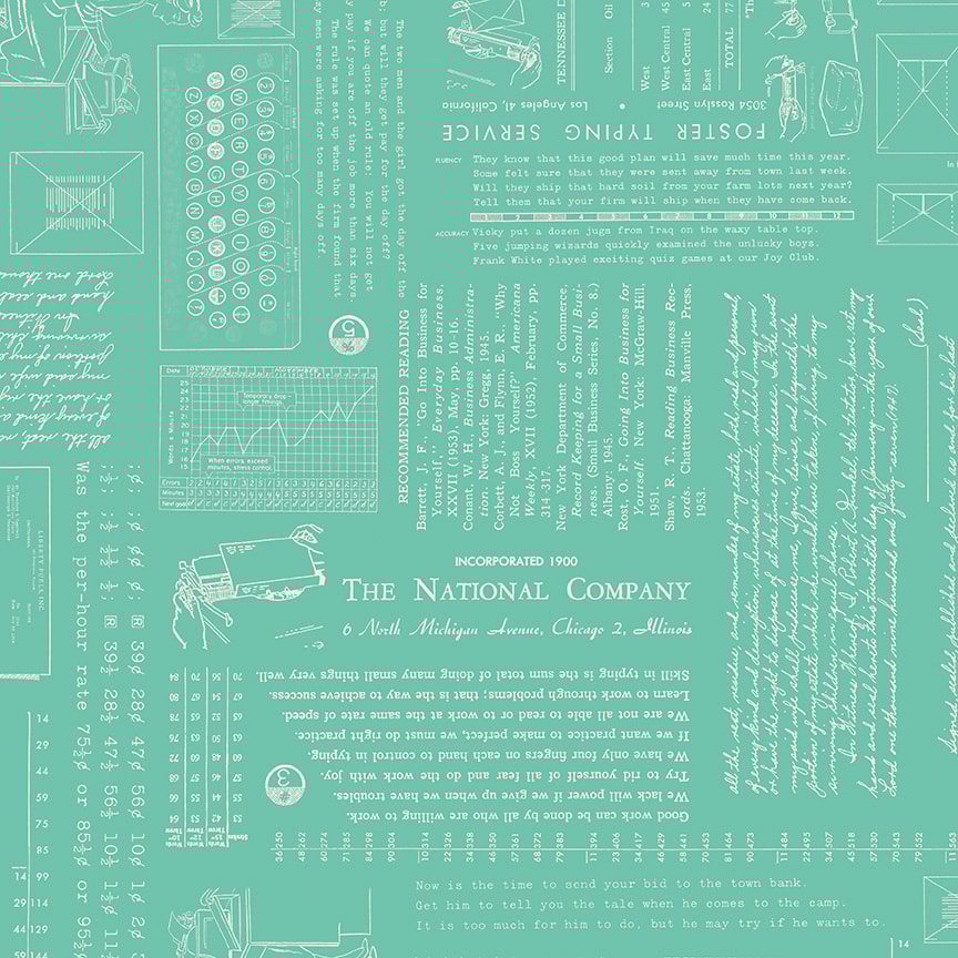 TYPE/ography - Sea Glass