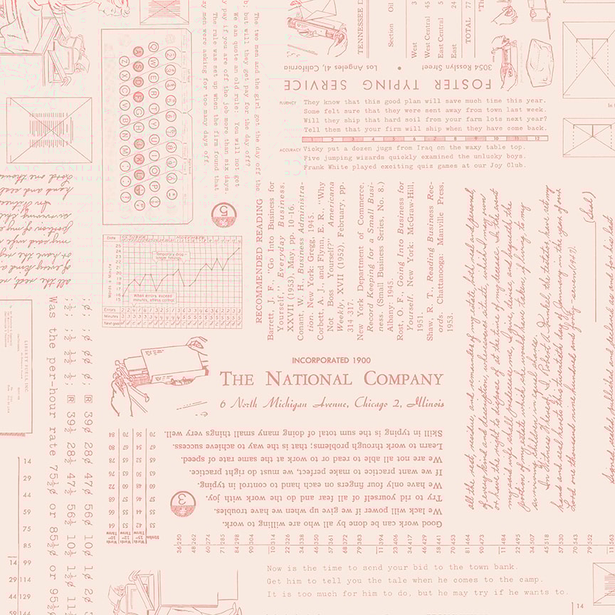 TYPE/ography Background - Coral