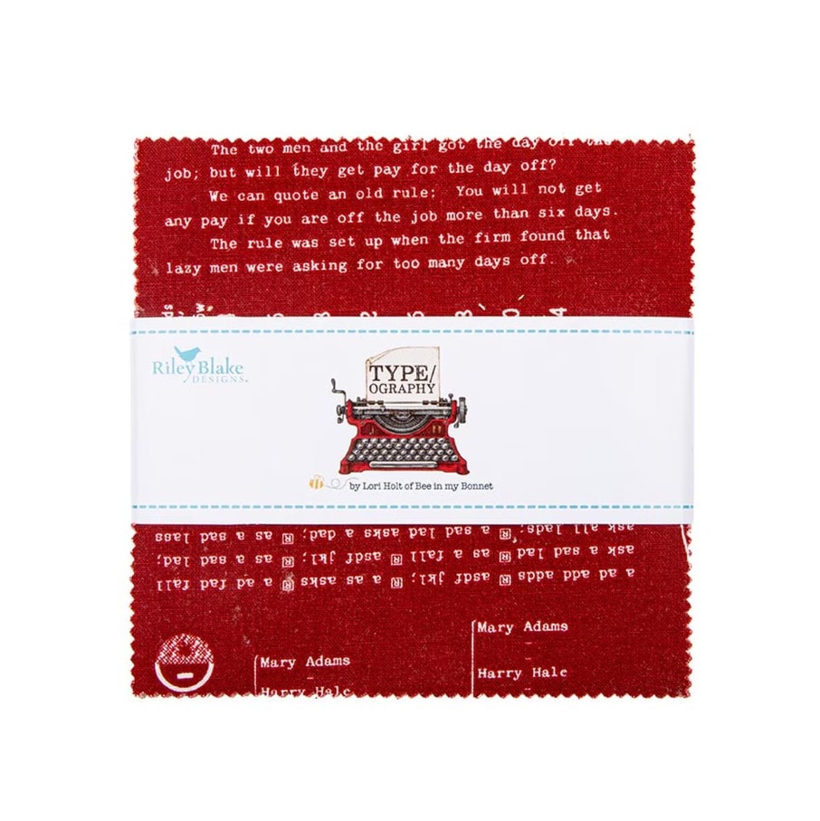TYPE/ography 5" Stacker | Lori Holt | 42 PCs - A