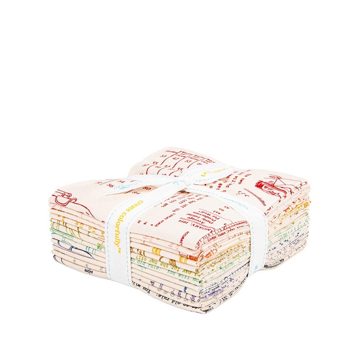 TYPE/ography Fat Quarter Bundle B | Lori Holt | 12 FQs - BACKGROUND