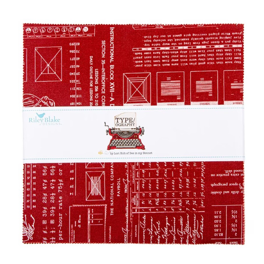 TYPE/ography 10" Stacker | Lori Holt | 42 PCs - A