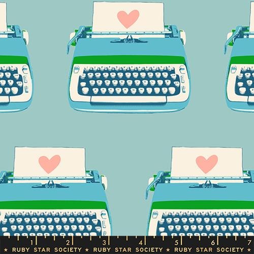Typewriters - Turquoise