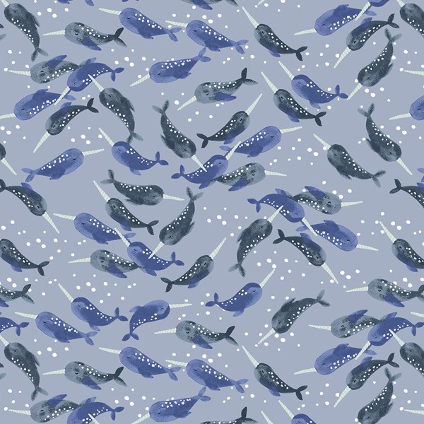 Unicorn of the Sea - Light Teal Pearlescent
