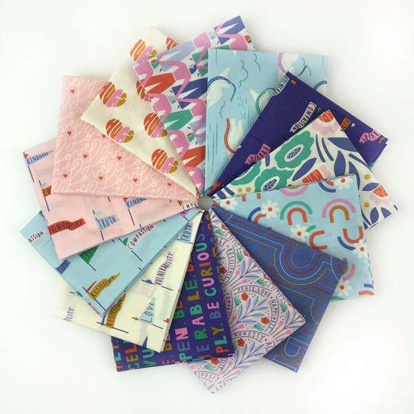 Universal Love Fat Quarter Bundle | Elizabeth Olwen | 13 FQs