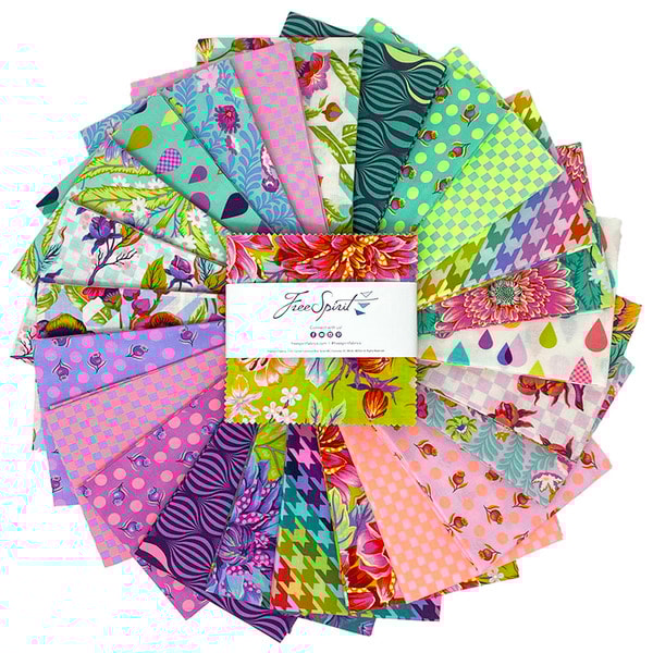 Untamed 5" Charm Pack | Tula Pink | 42 PCs