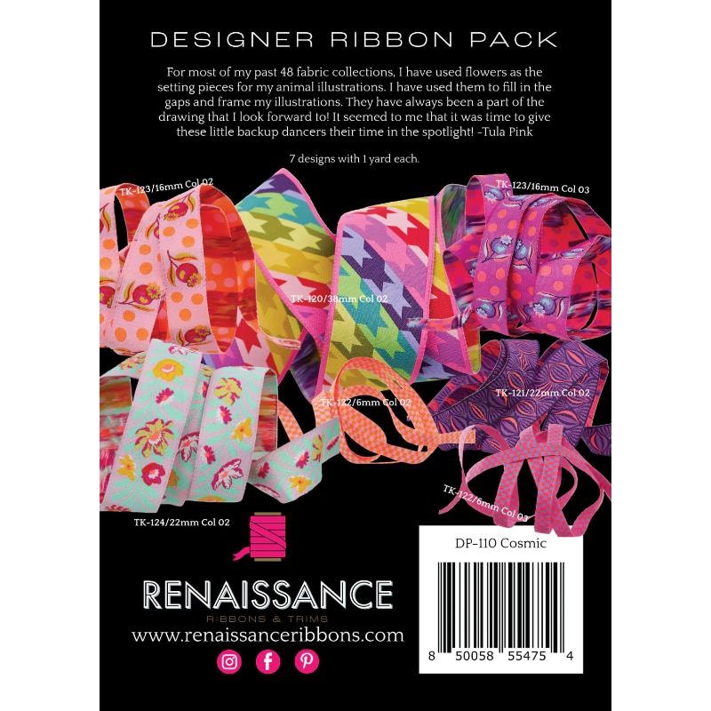 Untamed Designer Ribbon Pack | Tula Pink