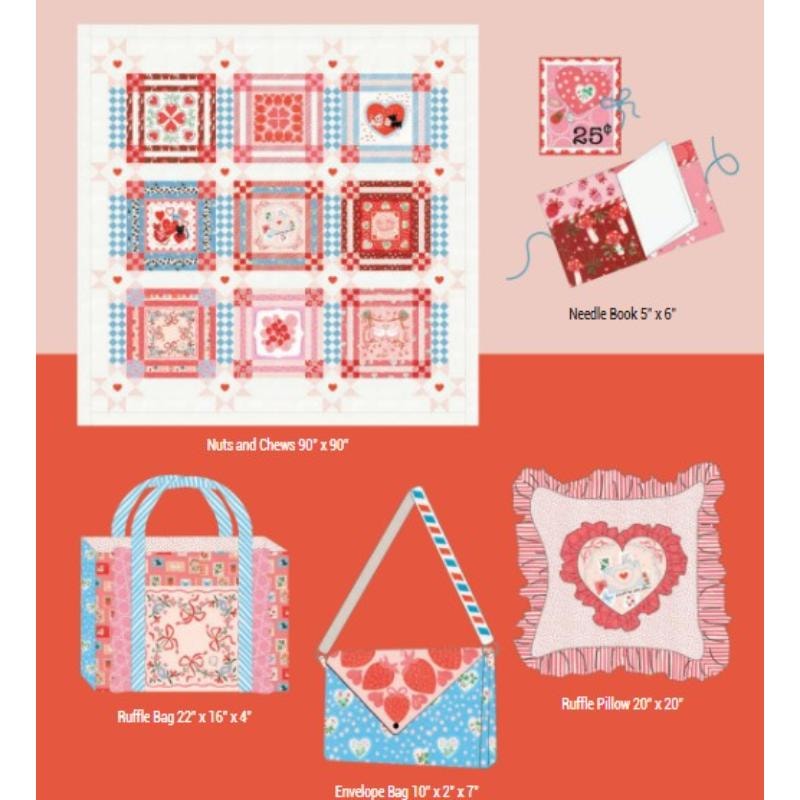 Valentine's Little Treat Club Quilt Booklet | Lizzy House