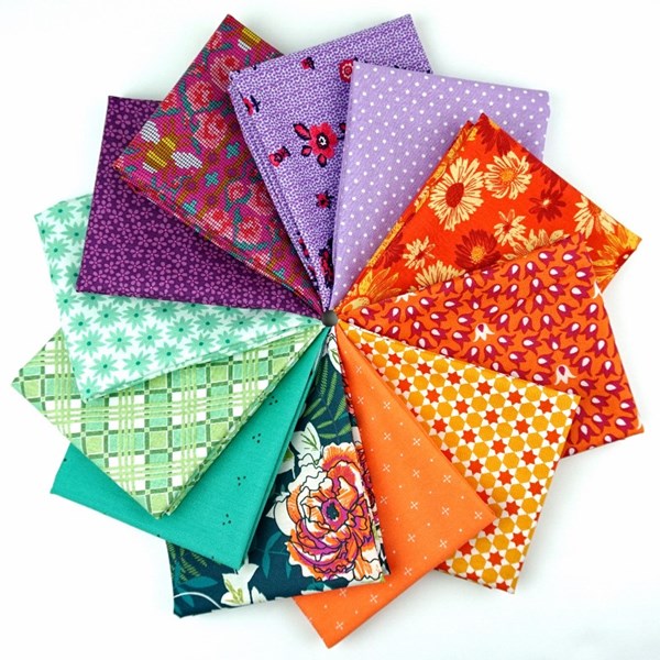 Vibrant Meadow Fat Quarter Bundle