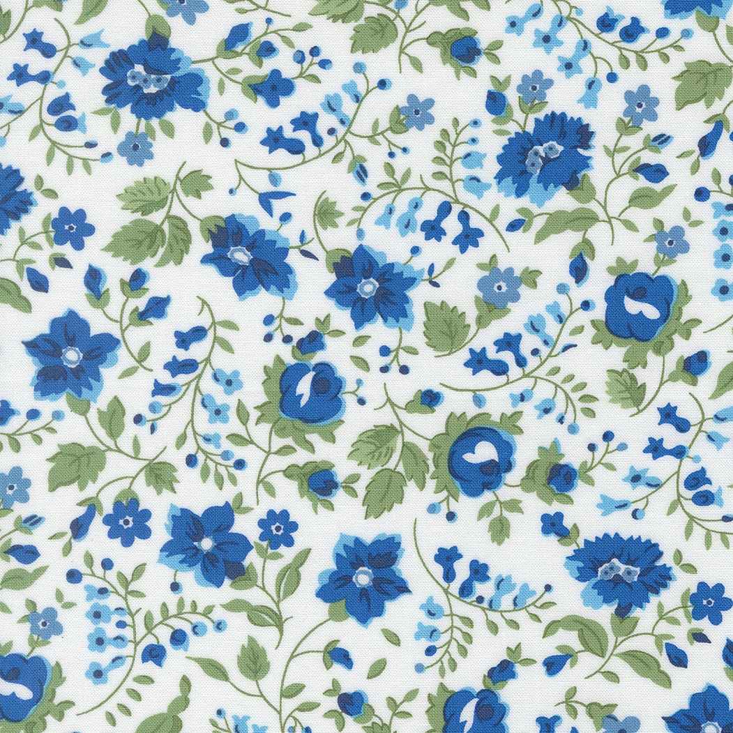 Vineyard Floral - White Multi