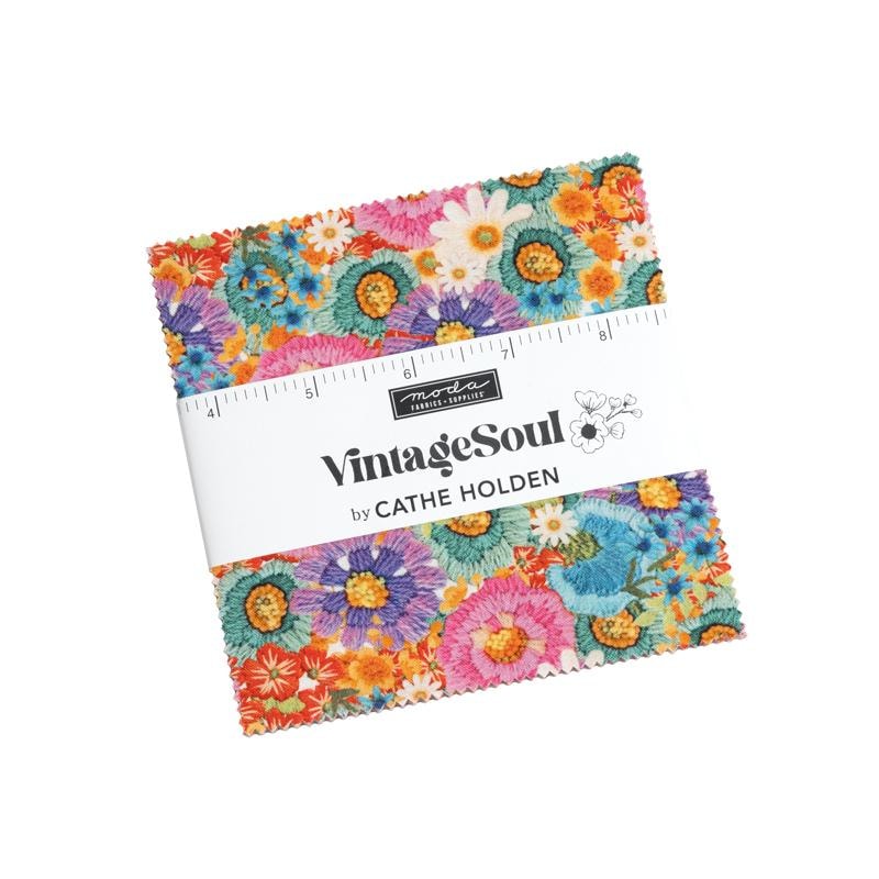 Vintage Soul Charm Pack | Cathe Holden | 42 - 5" Squares