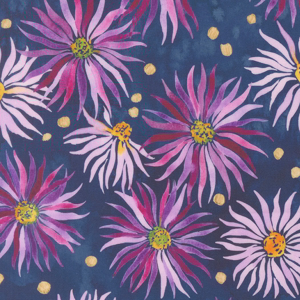 Wall Flower - Navy