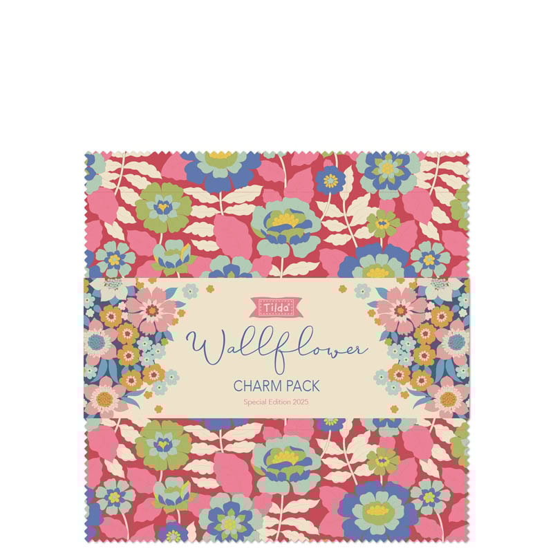 Wallflower Charm Pack | Tilda Fabrics | 40 PCs