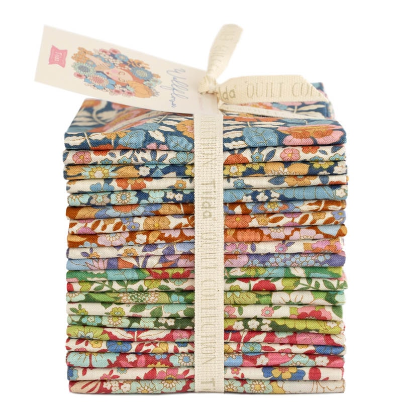 Wallflower Fat Eighth Bundle | Tilda Fabrics | 20 F8s