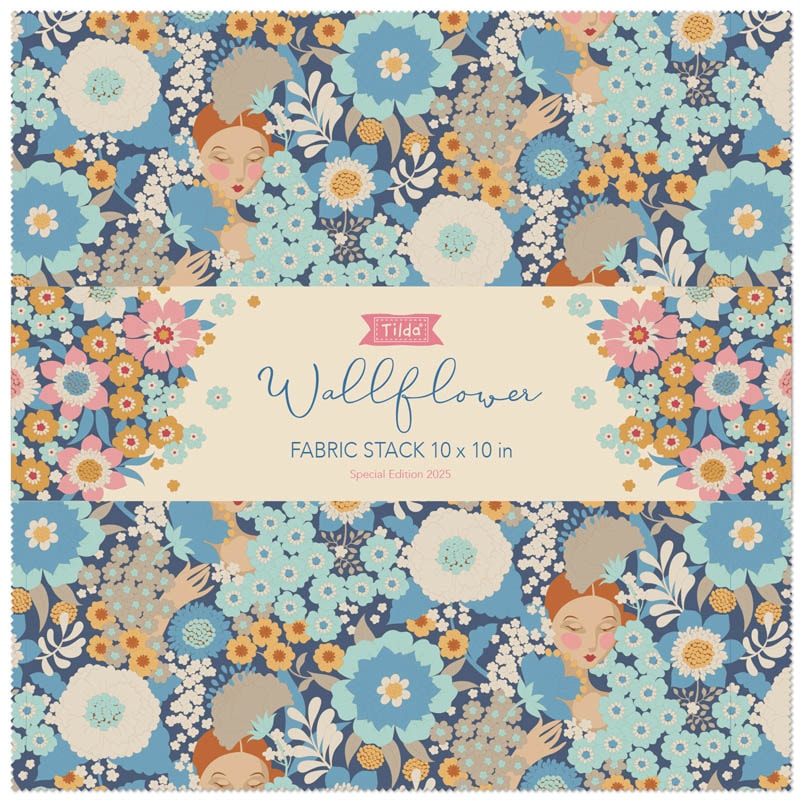 Wallflower Layer Cake | Tilda Fabrics | 40 PCs