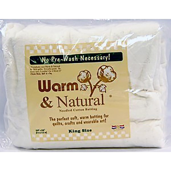 Warm & Natural Batting - King Size (120"x124")
