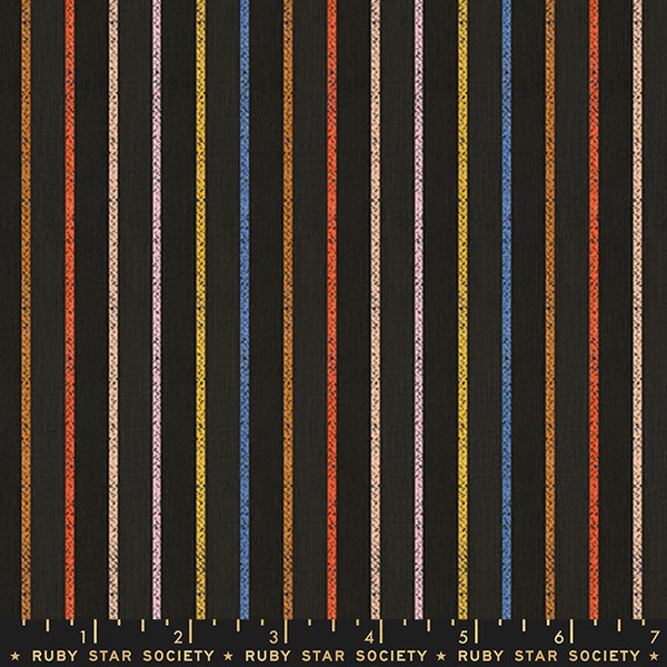 Warp and Weft Honey Carousel Narrow Stripe