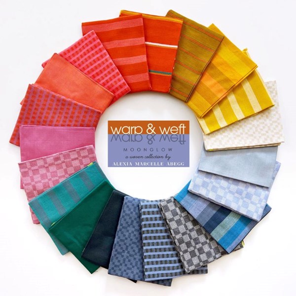 Warp and Weft Moonglow Fat Quarter Bundle | Alexia Abegg | 19 FQs