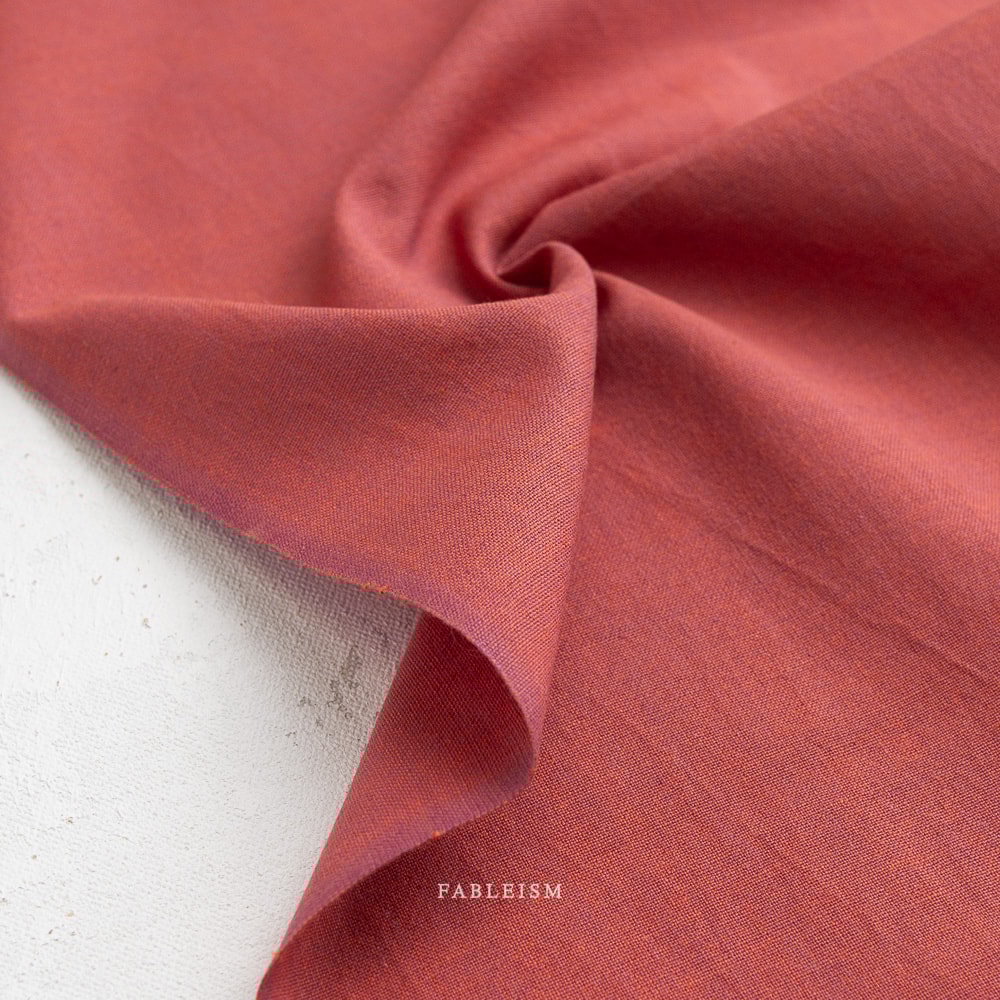 Watercolor Woven - Red Pear