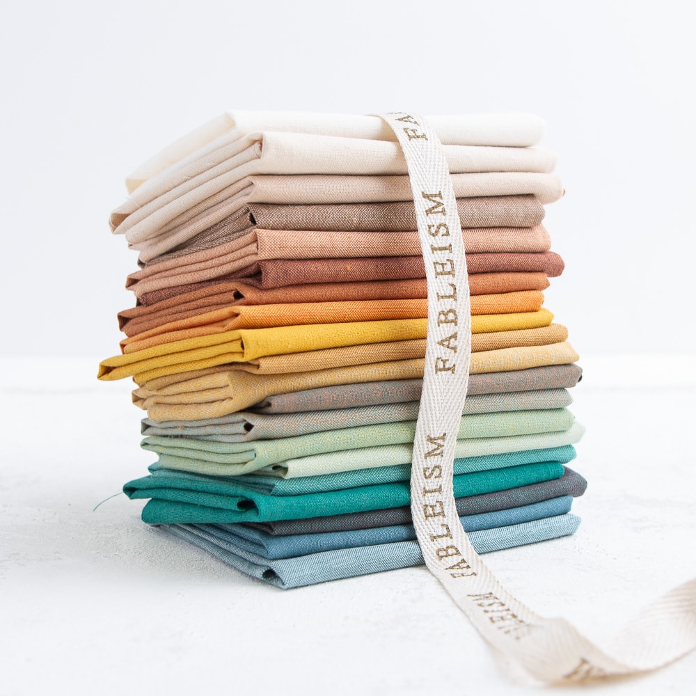 Watercolor Wovens Fat Quarter Bundle | Fableism Supply Co. | 20 FQs - Landscape