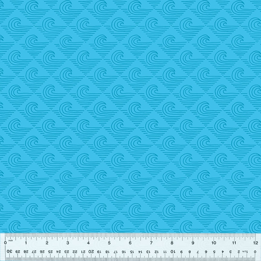 Waves - Cyan