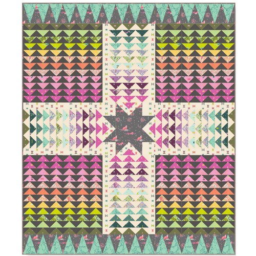 Wayfinder Quilt Kit Featuring Spirit Animal by Tula Pink