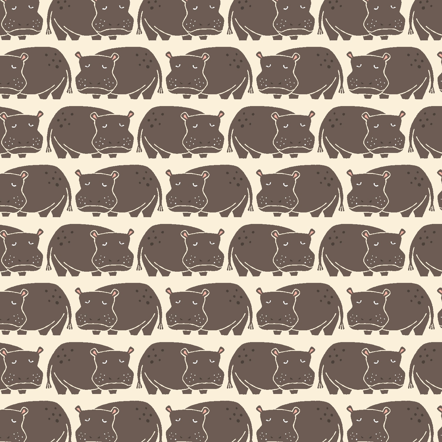 Weary Hippo - Willow