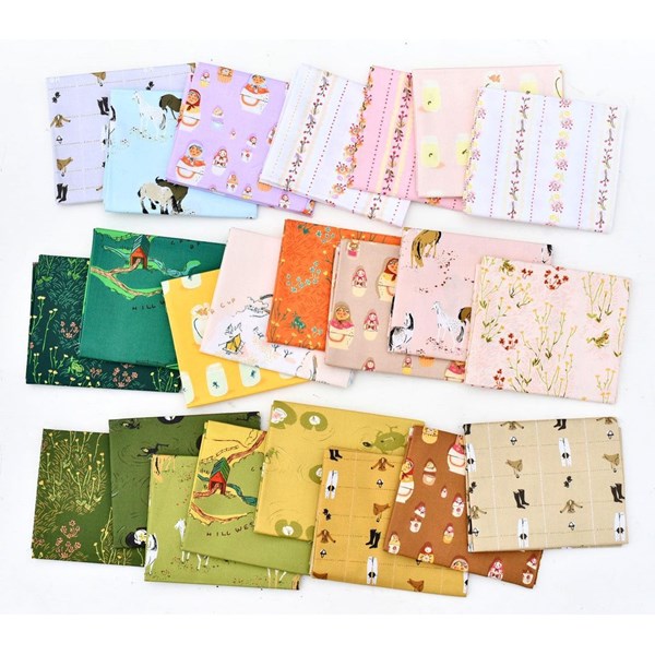 West Hill Fat Quarter Bundle | Heather Ross | 23FQs - Multi