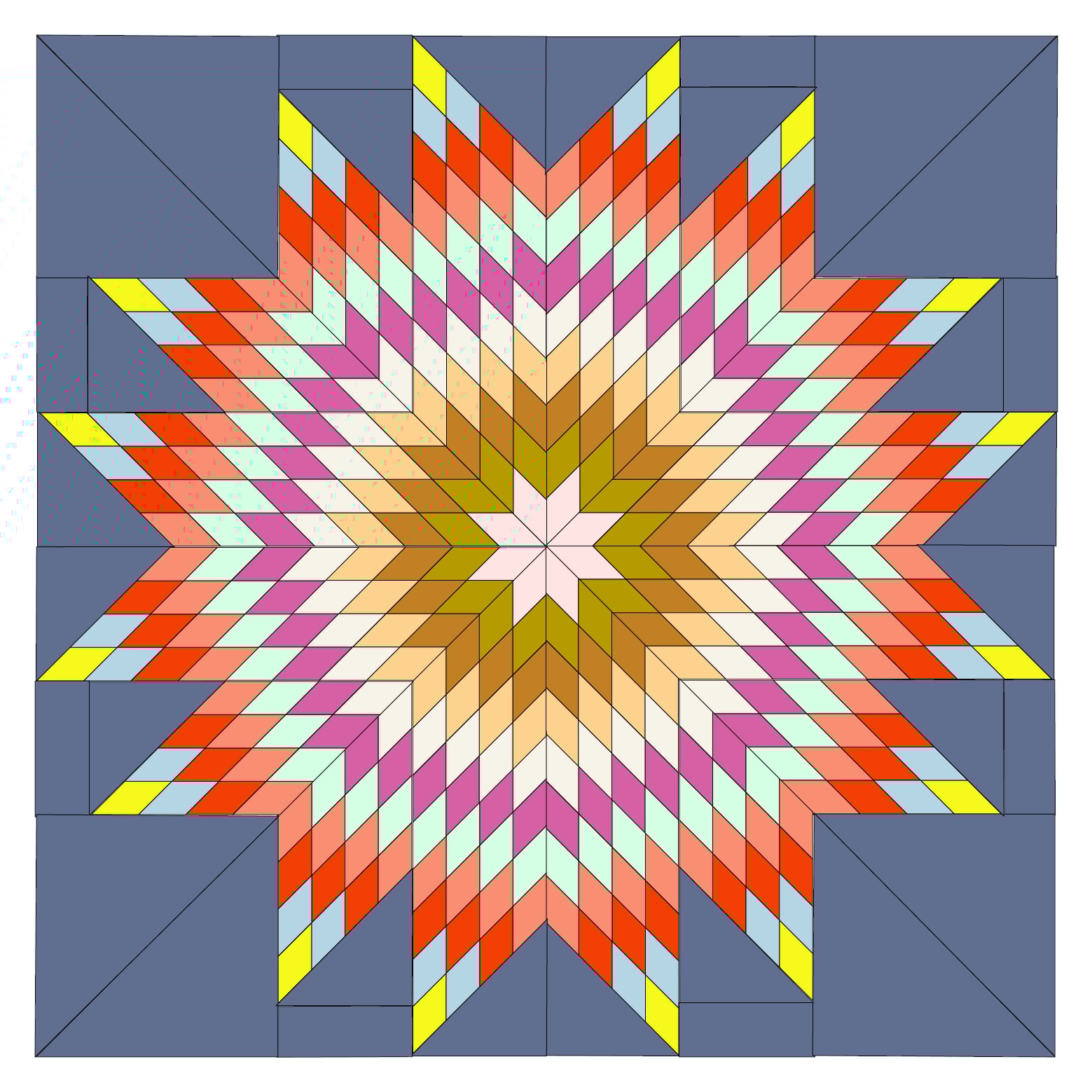 Western Sky Star Quilt Kit