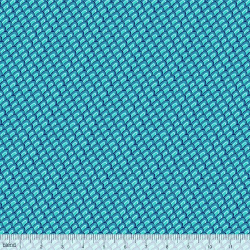 Whimsy Waves in Turquoise