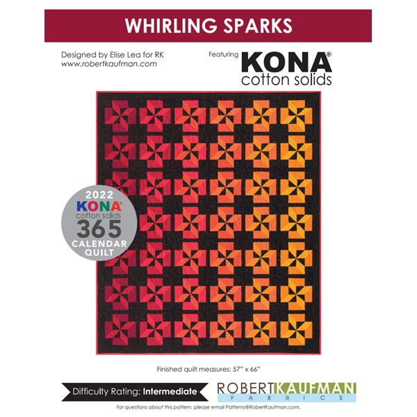 Whirling Sparks Quilt Pattern