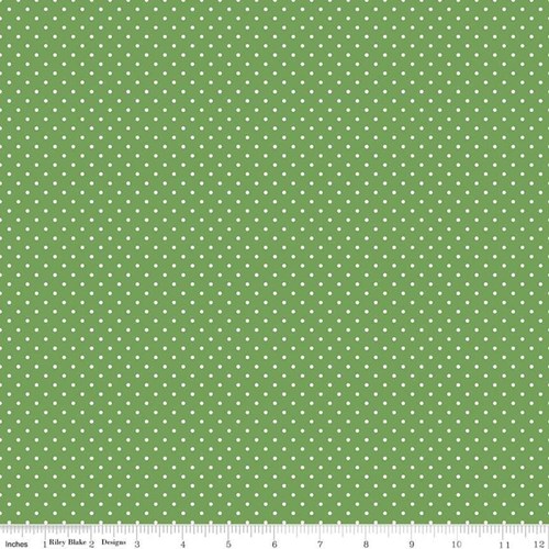 White Swiss Dots - Clover