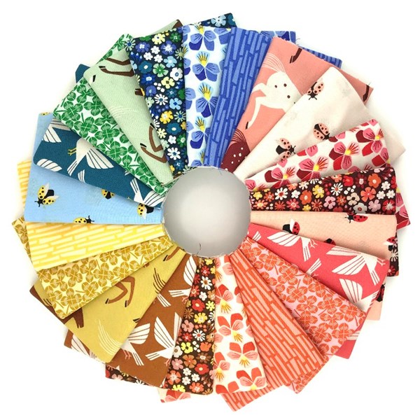 Wild & Free Fat Quarter Bundle | Loes van Oosten | 21 FQs