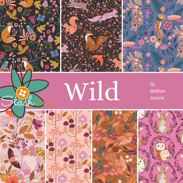 Wild Half Yard Bundle | Bethan Janine | 7 HYs