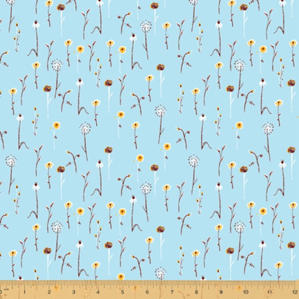 Wildflowers - Light Blue