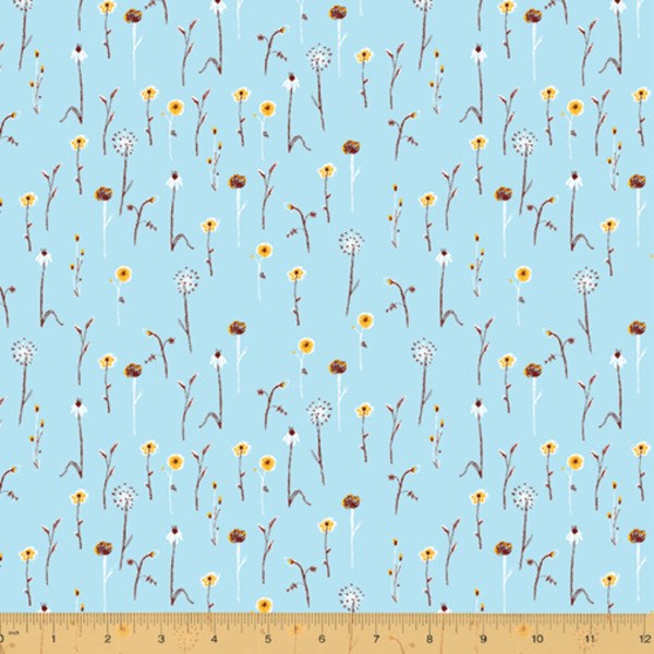 Wildflowers - Light Blue