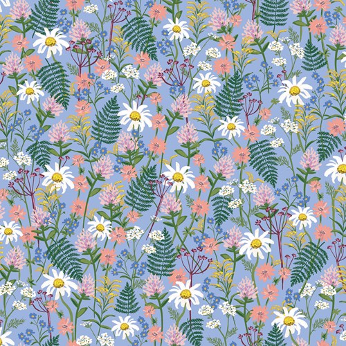 Wildflowers in Blue