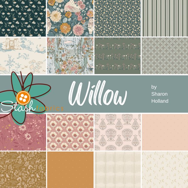Willow Half Yard Bundle | Sharon Holland | 16 SKUs