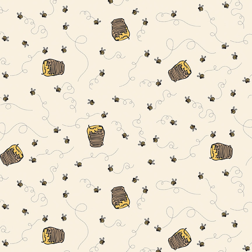 Winnie the Pooh Bees - Cream