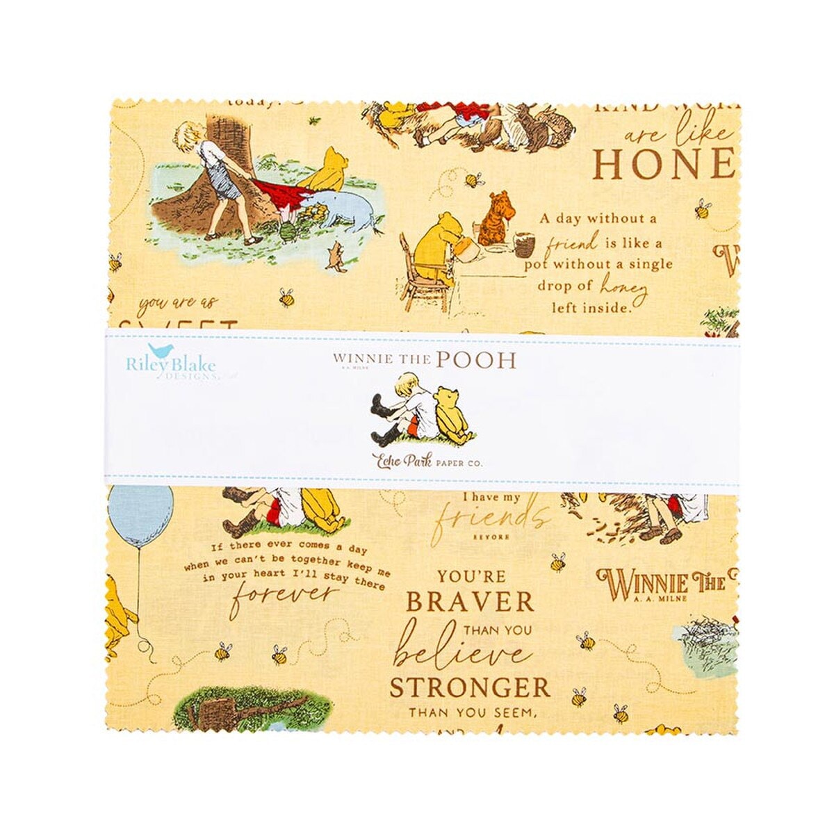 Winnie the Pooh 10" Stacker | Echo Park Paper Co. | 42 PCs