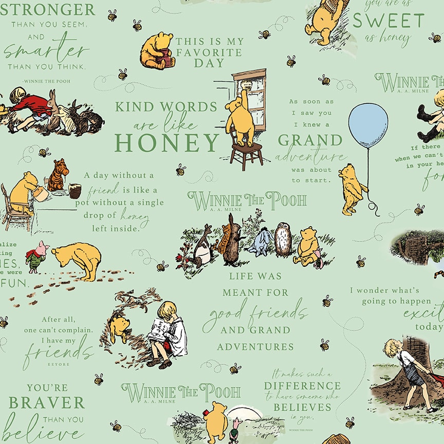 Winnie the Pooh Main - Green