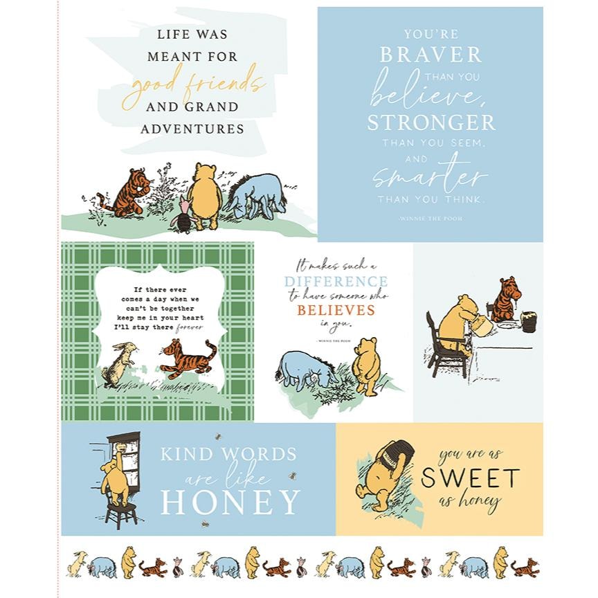 Winnie the Pooh Panel | 36" x 43"