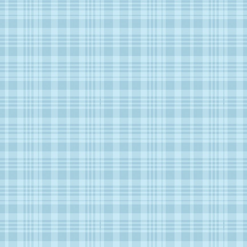 Winnie the Pooh Plaid - Blue