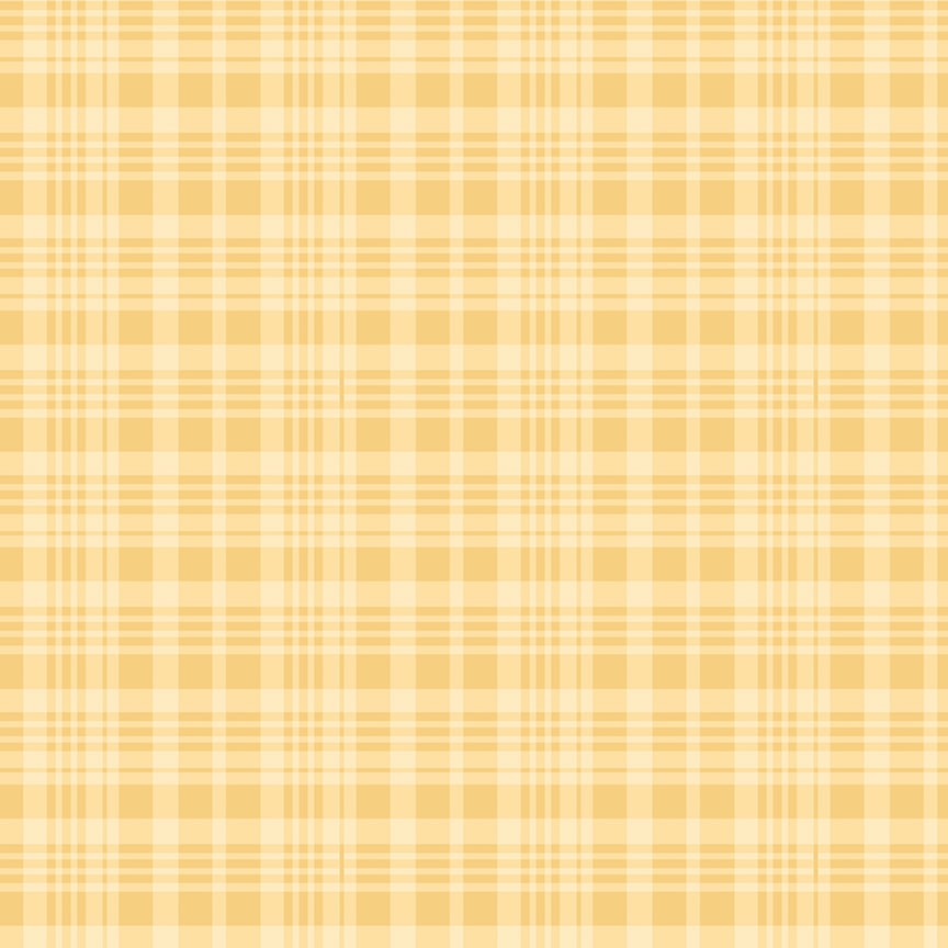 Winnie the Pooh Plaid - Yellow