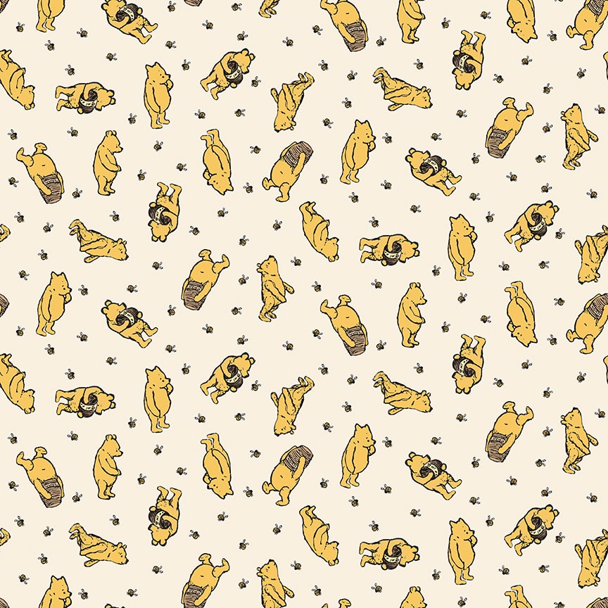 Winnie the Pooh Toss - Cream