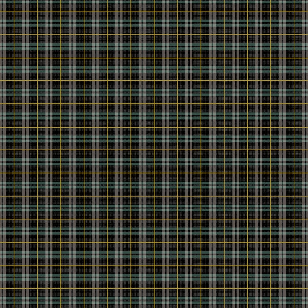 Winter Dreams Gingham - Black Metallic