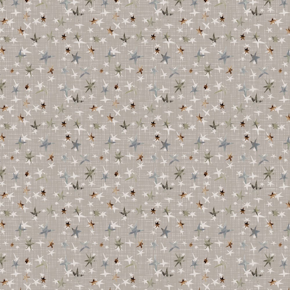 Winter Dreams Stars - Taupe