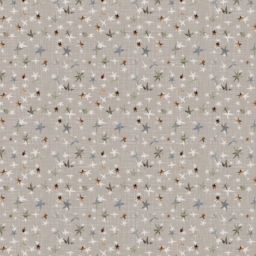 Winter Dreams Stars - Taupe