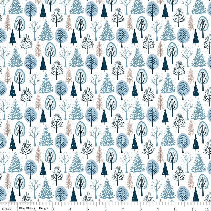 Winter Magic Trees - White