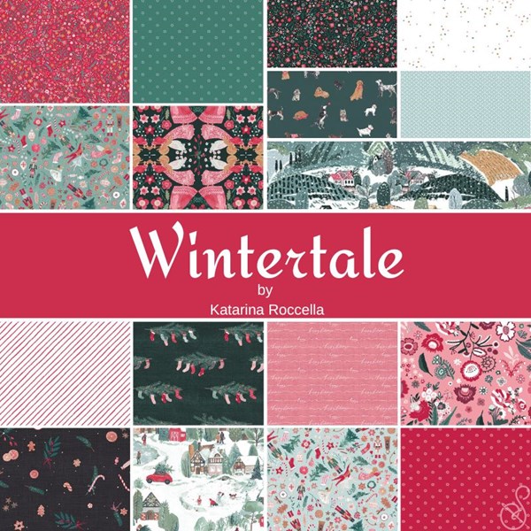 Wintertale Fat Quarter Bundle | Katarina Roccella | 12 FQs