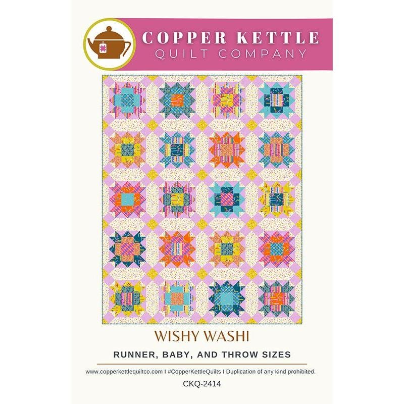 Wishy Washi Quilt Pattern | Copper Kettle Quilt Company